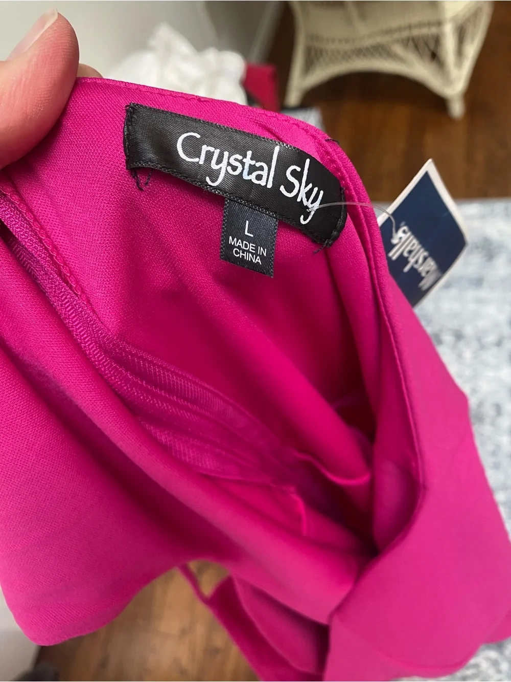 Crystal Sky one shoulder